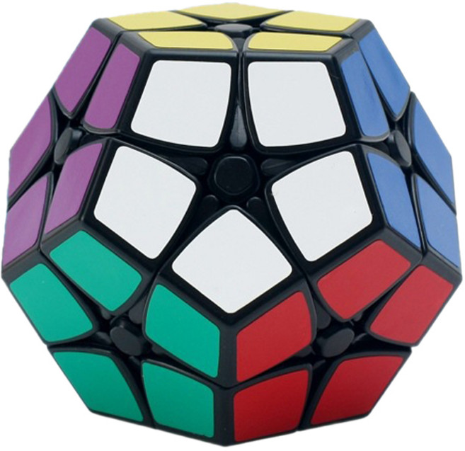 정 12면체 메가밍크스 큐브 전문가용 프리미엄 특수 cube 아이큐 퍼즐 12면 스큐브 상급자 기어 크레이지 1212 피라밍크스 루빅스 장난감 키덜트 보드 게임, R99742A(심플 스탠다드, 1개