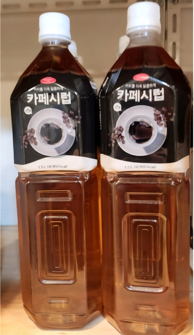 푸드웰 카페시럽 펌프 미포함, 12개, 1.5L