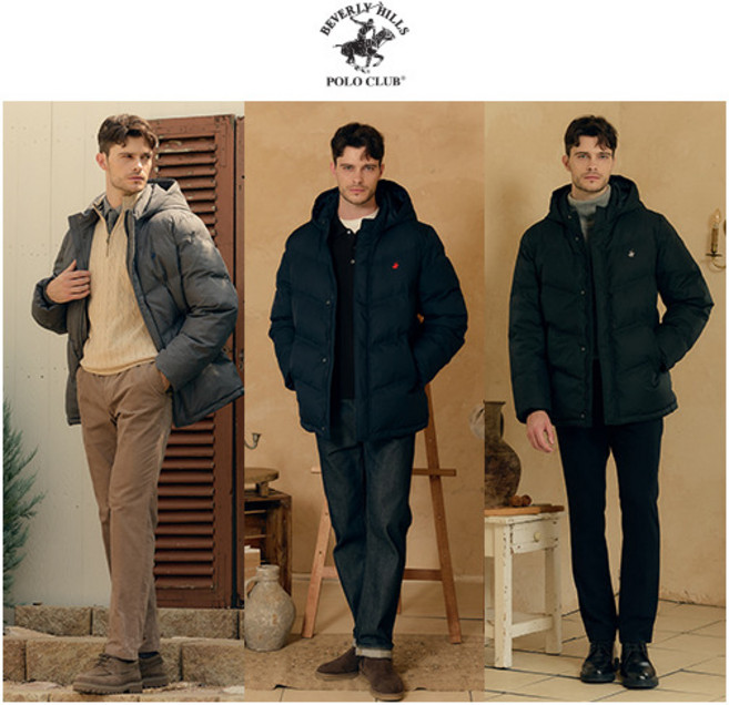 비버리힐스폴로클럽 25FW 남성 카치오네 푸퍼패딩