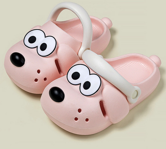 꾸미 강아지 샌들 어린이샌들 아동슬리퍼