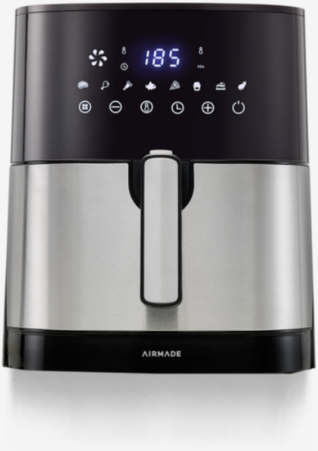 (박스훼손 미사용 새제품) 듀얼 대용량 에어프라이어 AF-700A 저소음 7L / 5.2L, 블랙