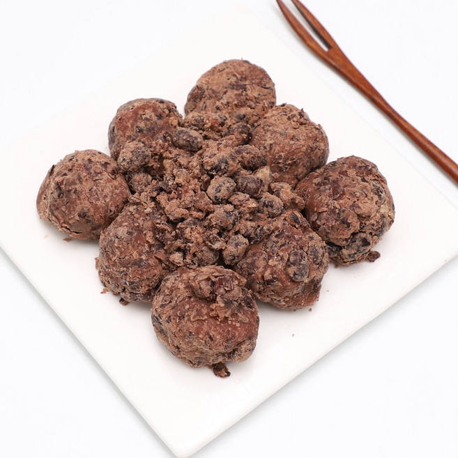 국산 찰수수로 만든 수수 팥떡 3알 개별포장 백일 100일 돌 떡 상 경단 수제 팥단지, 10개, 90g