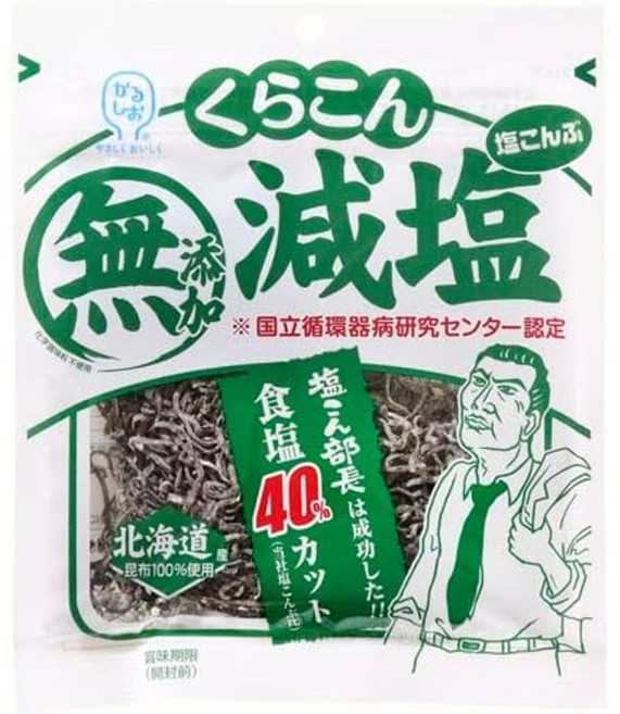 쿠라콘 40% 컷트 시오콘부 저염 말린 다시마 샐러드 각종토핑 주먹밥 만능 재료 밥도둑 27g X 4개