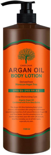 샤샤 아르간 오일 바디로션, 1.5L, 1개