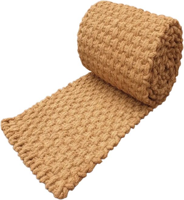 으뜰 야자매트 폭0.6m 길이5m 베트남직영 이중합사 35t, 브라운, 1개