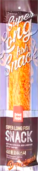 신원 슈퍼롱피쉬스낵(바베큐맛), 1개, 170g