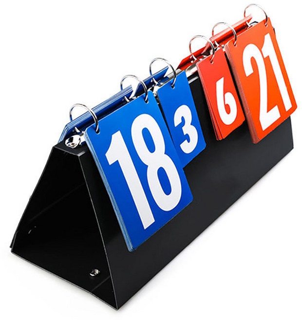 도매짱 양면 점수판 스포츠 스코어보드 체육대회 탁구 배드민턴 족구