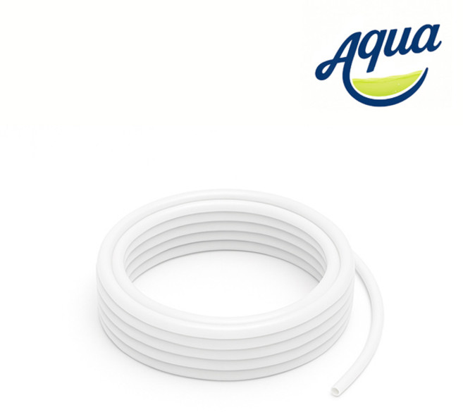 AQUA 자판기 정수기 비데 어항 연결용 급수 배수 백색 8mm(5/16) 튜빙 호스 10m단위, (8mm)호스10m, 1개
