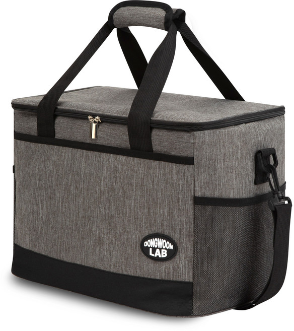 에버프레시 써모백 보냉백 소프트쿨러, 그레이, 30L