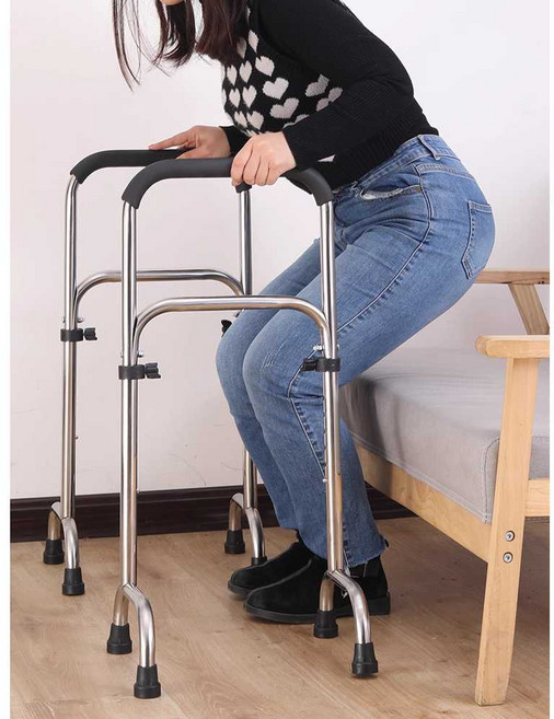 노인 기립 보조기 안전바 어르신 이동 보행 지지대, 1개
