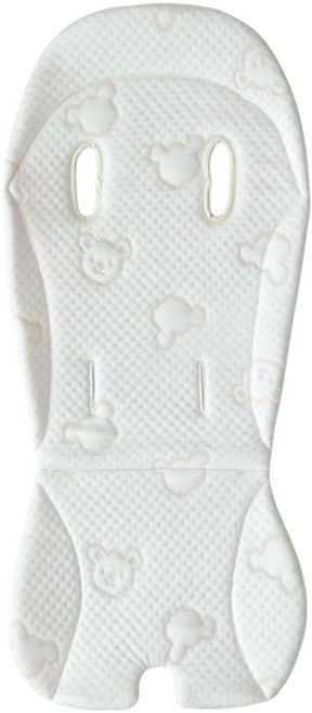 맘네스트 쿨냉감 트라이크 쿨시트 듀라론 정품 라이너 씨투엠뉴 에이블 타보 호환, 코지프리미엄 전용, 곰돌이베이지, 1개