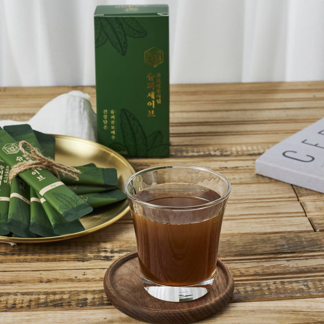 슈퍼세이브 곰보배추 시럽 차 즙, 10g, 2개, 15개입