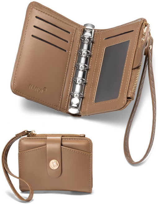 여성용 지갑 스티커첩 내지 교체 가능하여 아이돌 팬 활동에 적합