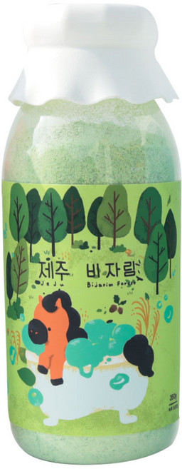 제주담은 유아 아기 거품 입욕제 목욕제, 1개, 350g