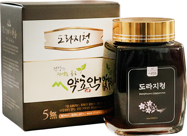 약초인 국내산 도라지청 500g 순수 천연도라지, 1개