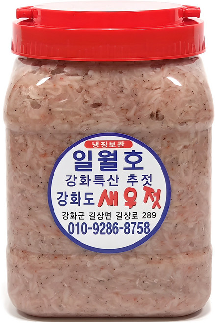 [국산100%.msg무] 약으로 먹는 잔새우젓. 강화도 추젓 3kg, 1개