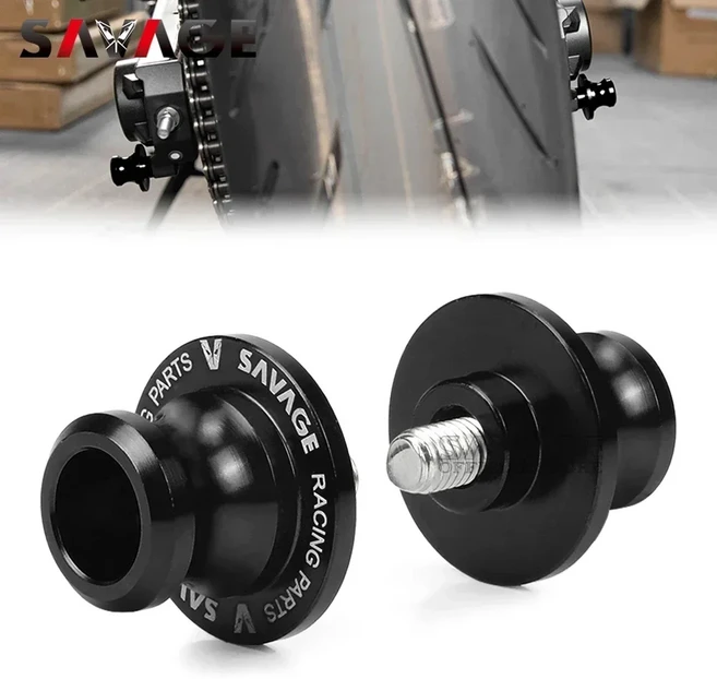 오토바이 스탠드 나사 스윙 암 스풀 슬라이더 M8 스즈키 GSXR600 1000 SV650 R 600 750, 02 검정색