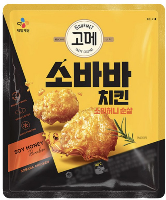 고메 소바바치킨 소이허니순살, 240g, 6개