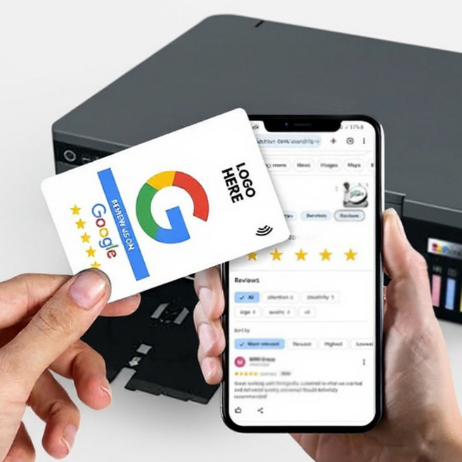 ZERON 잉크젯프린터용 NFC NTAG215 백카드 포토카드 제작용 엡손호환 Z110, 50매입