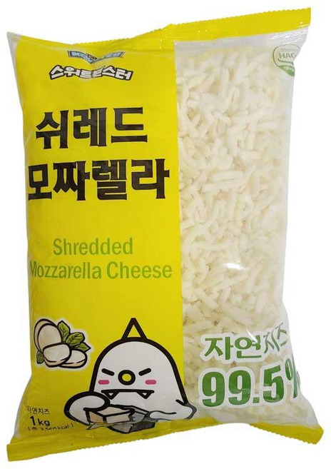 스위트몬스터쉬레드모짜렐라치즈 1KG㈜드림유업, 1개, 1kg