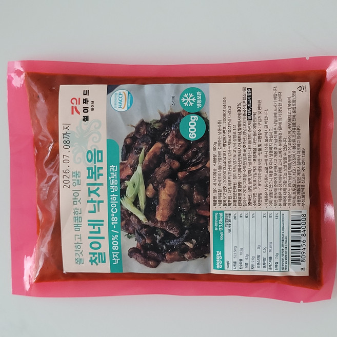 철이네 낙지볶음, 5개, 600g