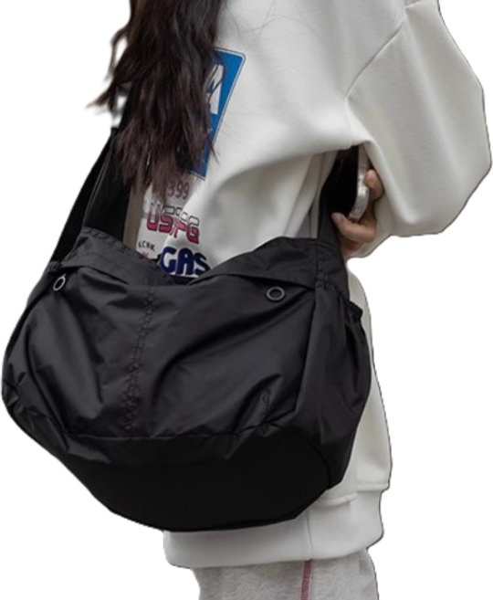 미지에코 메신저 캐주얼 크로스 백