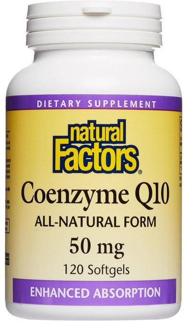 네추럴팩터스 코큐텐 코엔자임Q10 50MG 120정, 1개