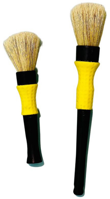 ARN 디테일링 다용도 돈모 세차브러쉬 휠브러쉬 세트, 1개, 라지&스몰 세트