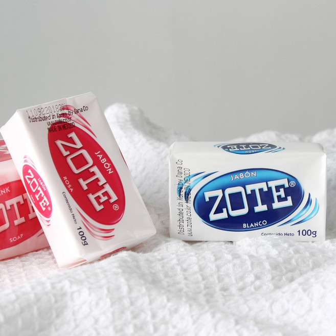 ZOTE 조트비누 400g 빨래비누 화이트, 100g, 1개