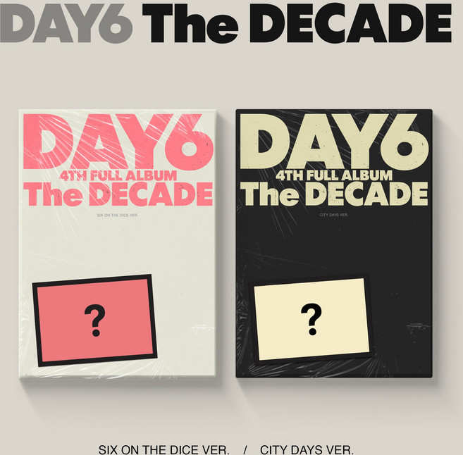 데이식스 (DAY6) / The DECADE (버전선택/JYPK2090), CITY DAYS 옐로우버전