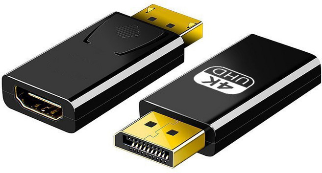 DP轉HDMI轉接頭 4K高畫質影音傳輸器, 1個, dp轉hdmi 4k60hz, dp轉hdmi 4k60hz