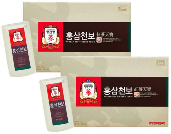 [정관장 공식] 홍삼천보 50ml x 30포 2박스 (30일분)