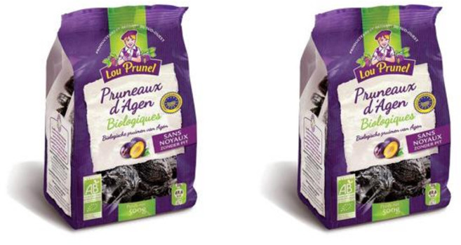 (프랑스직배) 루프루넬 아젠 푸룬 바이오 디노이먼트스 건자두 44/55 500g 2개 Lou Prunel Pruneaux dAgen Bio denoyautes 44/55