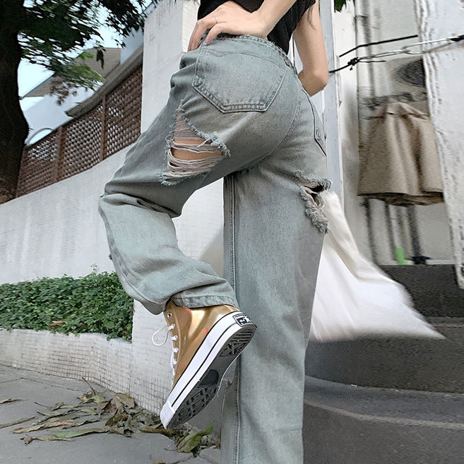 대박난박양 섹시 디스트로이드 청바지