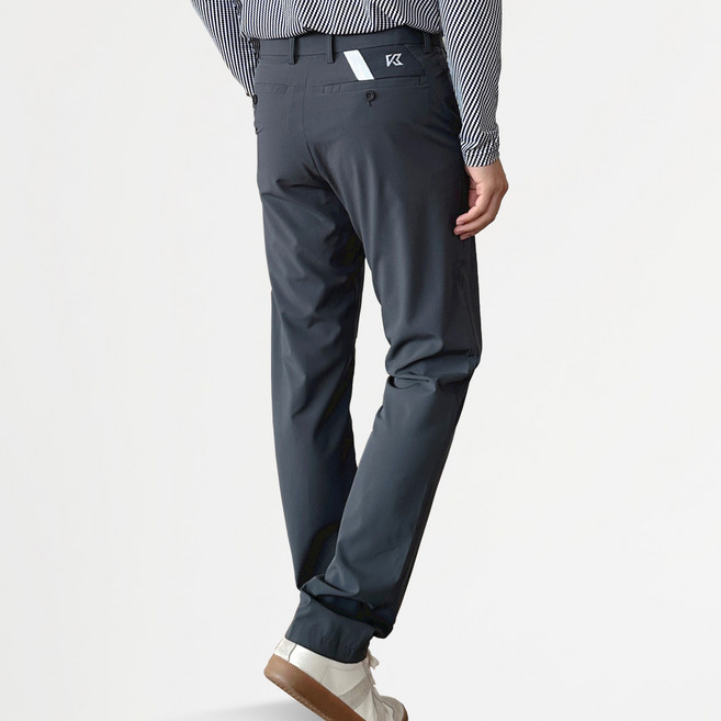 김영주스포츠 남성골프바지 KRMP6537 허리밴딩 일자핏 스판팬츠 봄 여름 기능성바지