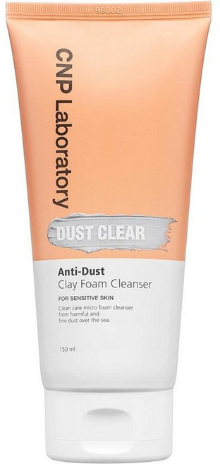 CNP Laboratory. 씨앤피 래버러토리 씨엔피 오피셜 안티-더스트 클레이 폼 클렌저, One Size, 1개, 150ml