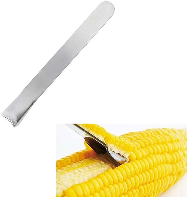 Corn Peeler 콘 필러 옥수수 알갱이 분리기 스테인리스 주방 도구