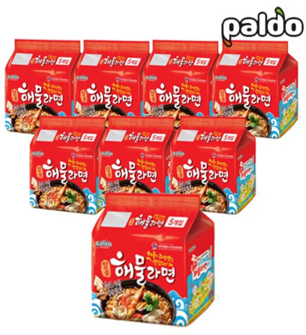 팔도 일품 해물라면 120g x 40봉, 40개
