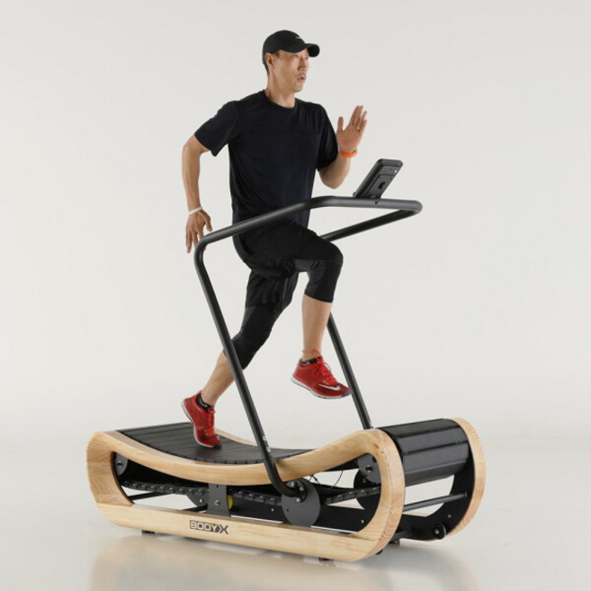 [바디엑스(스포츠)] 우드 커브 무동력 트레드밀 W21 런닝머신 곡선 러닝머신, 상세 설명 참조, 상세 설명 참조