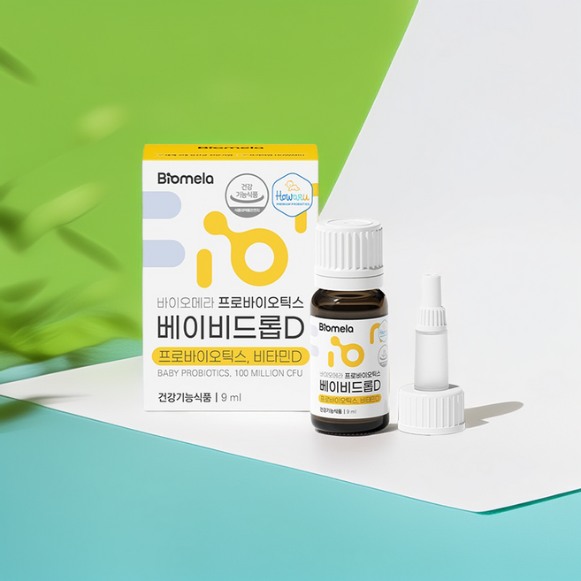 바이오메라 프로바이오틱스 베이비드롭D(9ml) 2개, 9ml