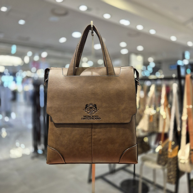 몽크로스 9531-2BR6 자석 덮개 남자 토트 크로스백 NC경산점 몽크로스