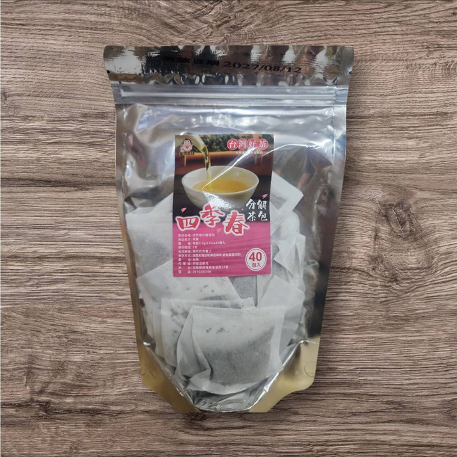金牌教練 四季春茶包 台灣高山茶 2.5g x 40入 精選茶葉, 1個, 40個裝