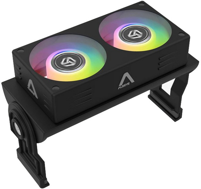 ALSEYE 알스아이 메모리 램 쿨러 C-RAM / 5V ARGB - 블랙, black, 1개