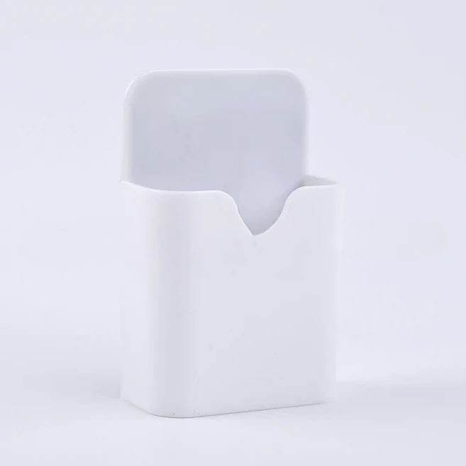 1PC 펜 상자 교육 화이트 보드 자기 저장 연필 상자 분필 상자 보드 지우개 상자 자기 흡입 교수형 플라스, 01 white