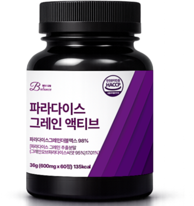 밸런스궁합 파라다이스 그레인 액티브, 1개, 60정