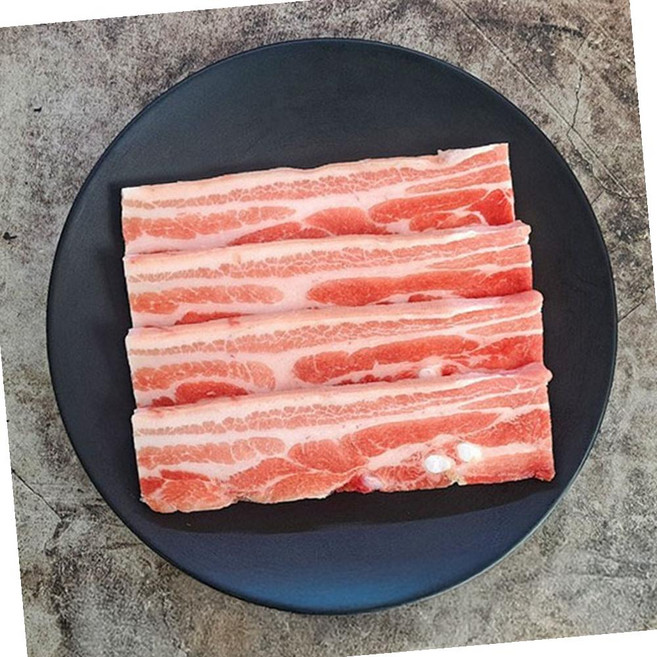 VGD 네덜란드 오겹살 단체 5mm 대패 제육 5kg 대패삼겹 제육볶음 얇은삼겹, 1개