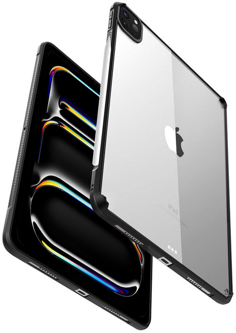 니하 아이패드 클리어 범퍼 케이스, 1개