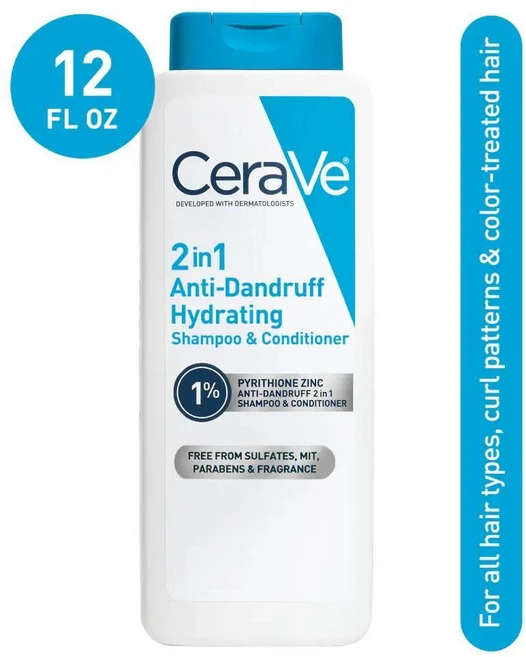 세라베 안티댄드러프 하이드레이팅 샴푸 355ml - 쿠팡