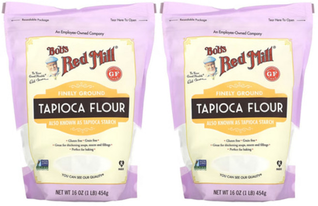 밥스레드밀 타피오카 분말 가루 Tapioca Flour 454g x2개