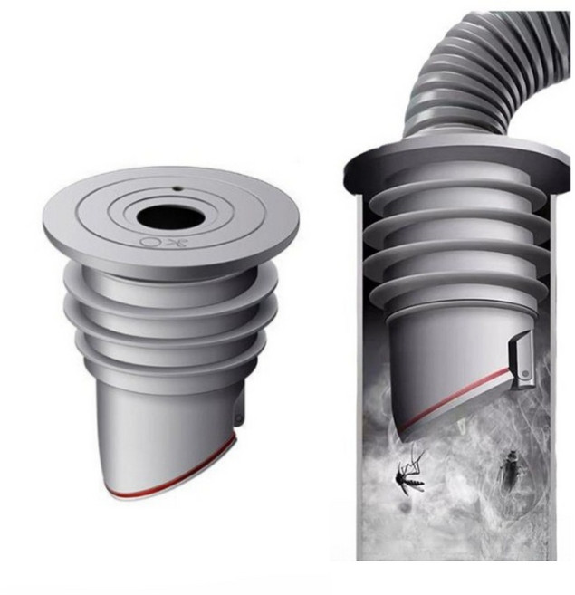 살림민족 세탁기 배수구 배수관 트랩, 1개